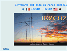 Tablet Screenshot of ik2chz.it